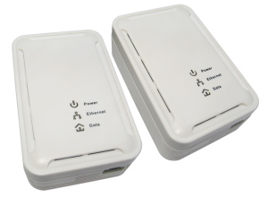 85Mbps Power Line Ethernet Adaptor Twin Pack