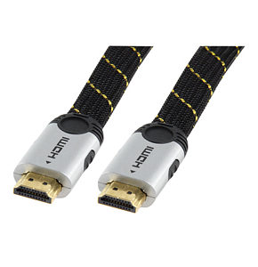 5m Flat HDMI Cable - Premium HDMI 1.3