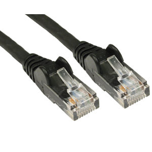 CAT5e Economy Network Cable, 1.5m, Black