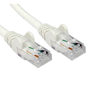 Cat5e Network Ethernet Patch Cable WHITE 025m