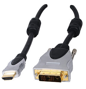 DVI to HDMI Cable 3m - Premium DVI-D HDMI