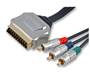 Scart to Component Cable 5m
