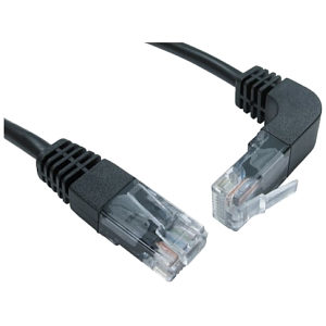 Right Angle Network Cable 90 Degree Up, 1m