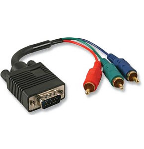 SVGA to Component Cable 1m