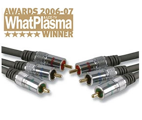 Techlink 680141 1.5m Component Cable Gold Plated OFC Wires CR