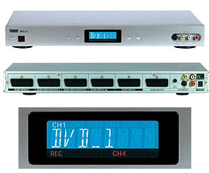 Thor 6 Way AV Control Centre / Scart Switch 28570T