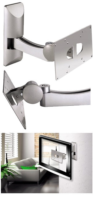 TV Bracket with Tilt and Swivel 10" - 32"