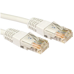 CAT5e Ethernet Cable UTP Full Copper, 10m, White