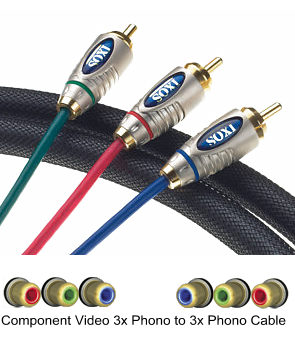 IXOS XHV704-300 3m Component Video Cable