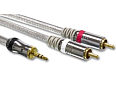 Philips 3.5mm Jack Plug to 2 x Phono Cable - 1.5m