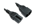 1m C14 to C15 Power Cable