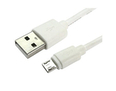 1m USB2.0 Type A (M) to Micro B (M) Cable - White