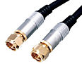 Sky Satellite Freesat F Plug to F Plug Cable 2.5m