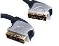 20m Round Cable Scart Lead