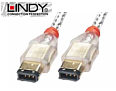 2m Firewire Cable 6 Pin to 6 Pin Lindy 30861