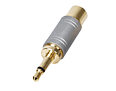 3.5mm Mono Jack Plug to Phono RCA Socket Adapter