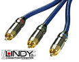 3m Component Video Cable Lindy Premium Gold 37532