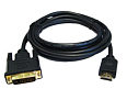 3m DVI to HDMI Cable - Gold Plated Pro Grade