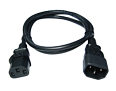 10m IEC Extension Cable IEC Male to IEC Female C13 to C14