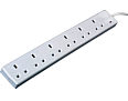 6 Way Surge Protector Socket Strip