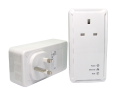 200Mbps Pass Through HomePlug Twin Pack