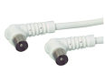 1.5m Aerial Cable with Angle plugs 90 Degree