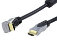 HDMI Cable with Ethernet High Speed 1.4 Right Angle 1.5m 3D TV