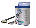 HQ Silver Series Scart to Component Video Cable 10m