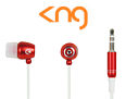 KNG Cyclone Red Inner Tornado Earphones KNG-2140