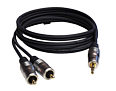 Profigold PGA3409 3.5mm jack to 2x Phono Cable - 10m