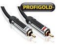 Profigold PROA4210 10m 2x RCA Phono Stereo Audio Cable