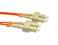 5m Fibre Optic Cable SC-SC orange 50/125 OM2