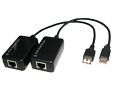 USB Extender - USB Over Ethernet CAT5 / CAT6 50m
