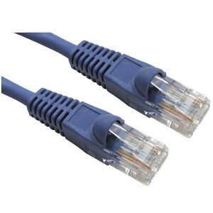 Snagless CAT6 Low Smoke LSZH Patch Cable, 0.5m, Blue