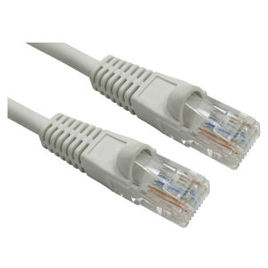 Snagless CAT6 Low Smoke LSZH Patch Cable, 0.5m, Grey