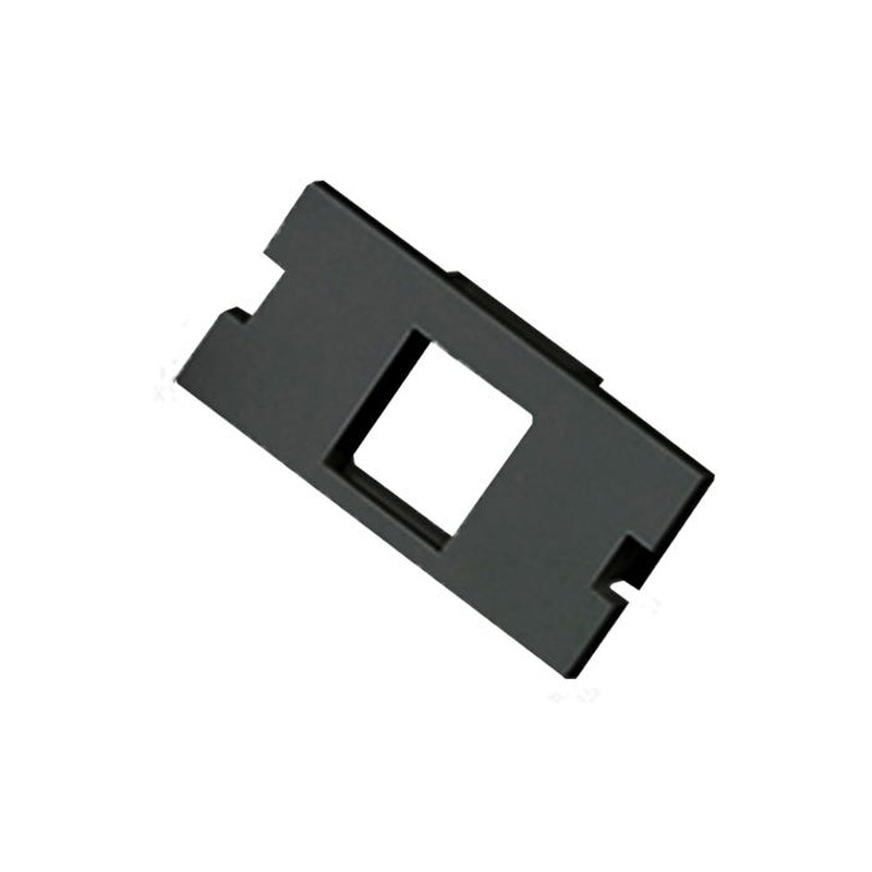 1 Port Keystone Housing 25 x 50mm Black