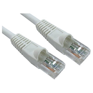 Snagless CAT6 Low Smoke LSZH Patch Cable, 1.5m, White
