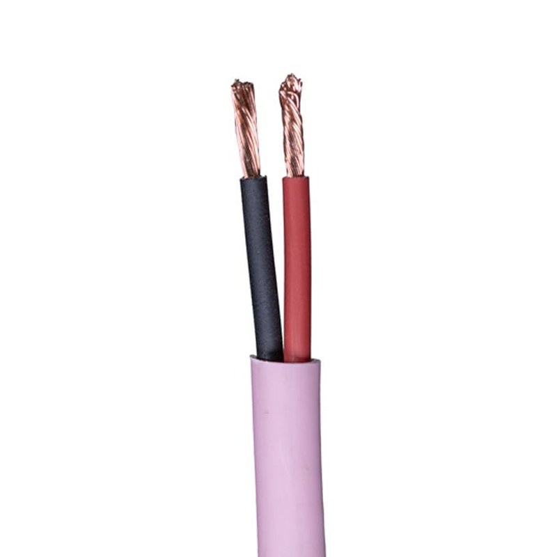 2 Core 1.5mm LSZH Speaker Cable 100m Pink