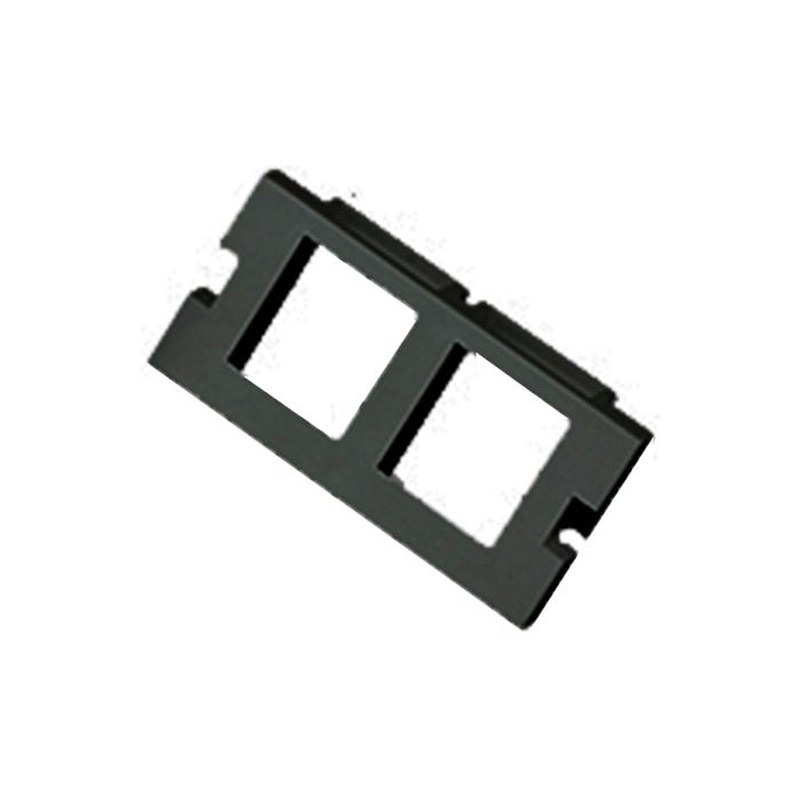 2 Port Keystone Housing 25 x 50mm Black