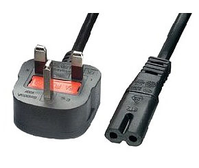 3m Figure 8 Power Lead - Power Cable