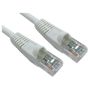 Snagless CAT6 Low Smoke LSZH Patch Cable, 3m, White