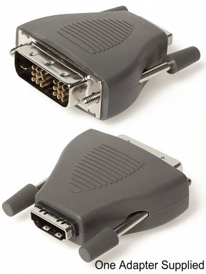 Techlink 640405 HDMI to DVI Adapter HDMI Female to DVI-D Male