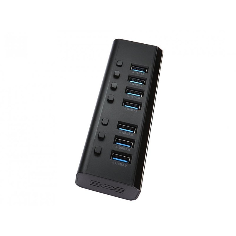 7 Port USB 3.0 Hub ABS Housing