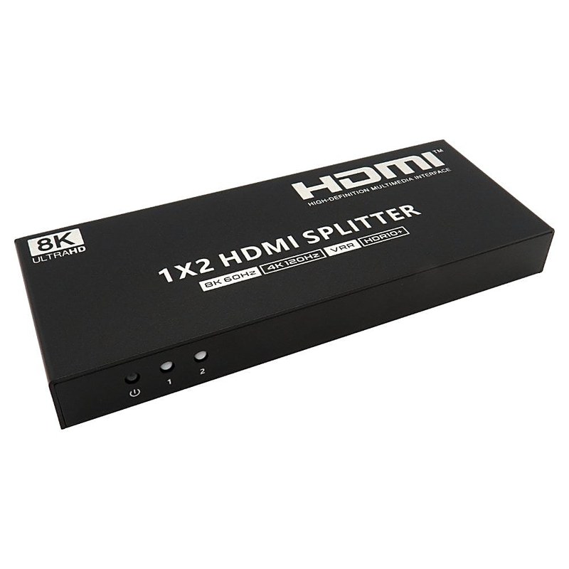 8K HDMI Splitter 1 x 2