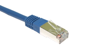 2m Cat5e Shielded Patch Cable - Blue