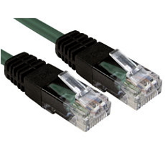 Crossover Network Patch Cable CAT5e, 2m, Green