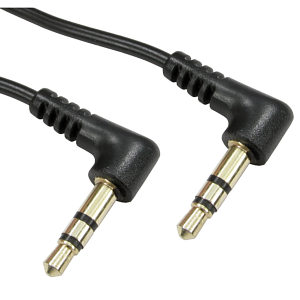 Image of 1.5m Angled 3.5mm Jack Cable Stereo 90 Degree