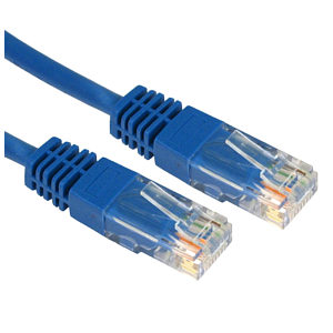 CAT5e Ethernet Cable UTP Full Copper, 10m, Blue