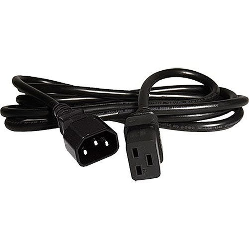 C14 to C19 Power Lead 1.5mm Black