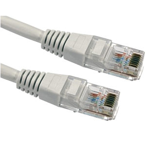 CAT5e Patch Cable UTP Full Copper, 0.25m, White